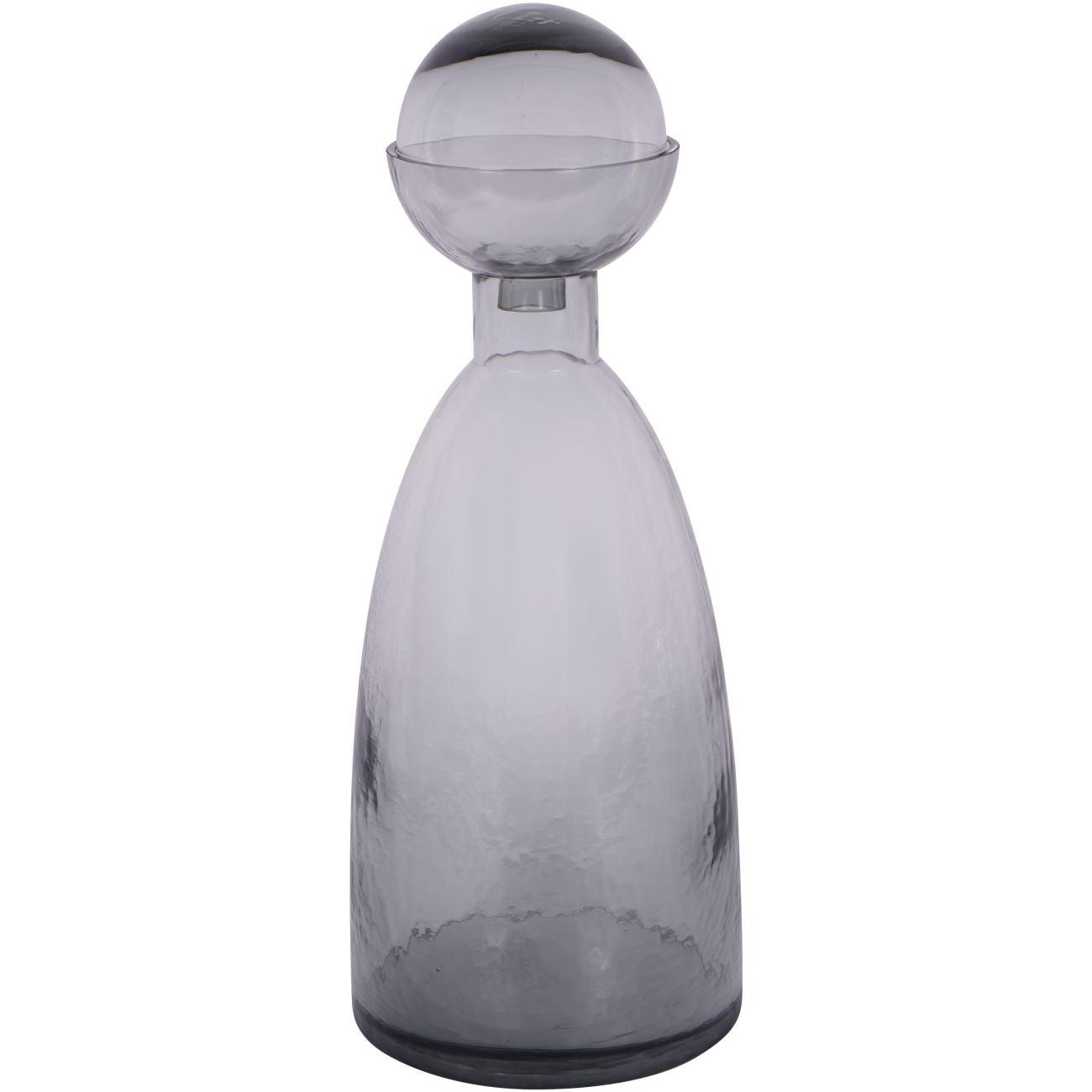 Vitrum Smoked Glass Bottle Vase Extra Large